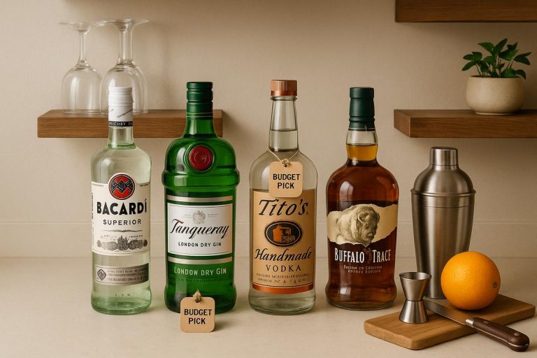 Building Your Home Bar Liquor Collection on a Budget