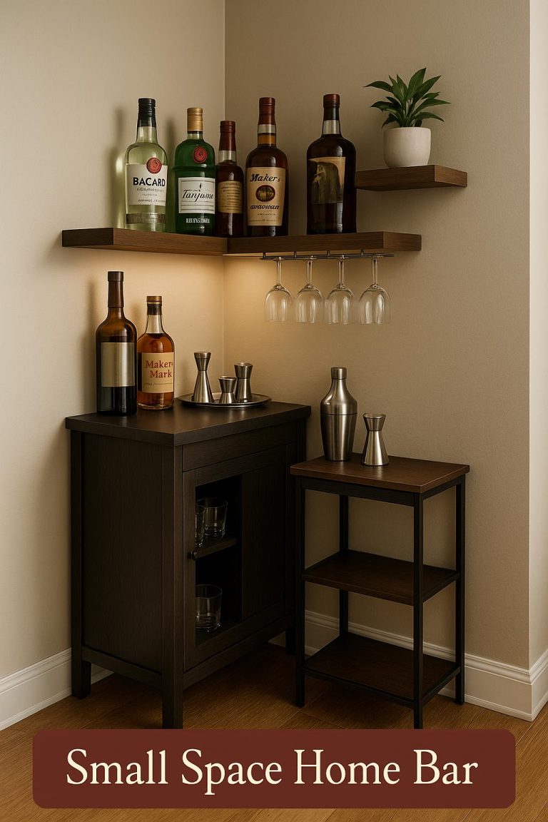 Small Space Home Bar Solutions: Maximize Your Corner